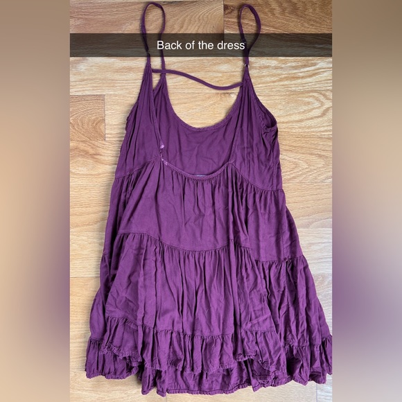 Woman’s Brandy Melville maroon dress, one size - Picture 4 of 4